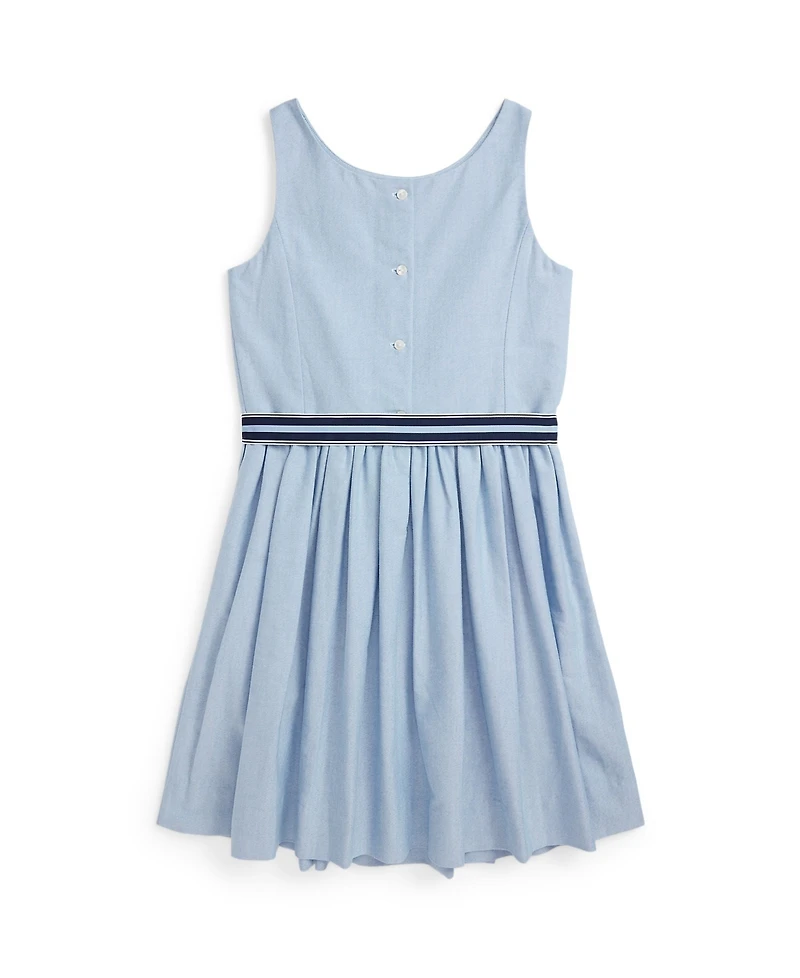 Polo Ralph Lauren Big Girls Cotton Oxford Dress