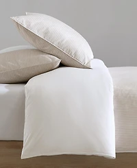 Calvin Klein Ikat Pinstripe Cotton Percale 3 Piece Comforter Set, King