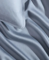 Closeout! Calvin Klein Organic Earth Solid Cotton Sateen 3 Piece Duvet Cover Set