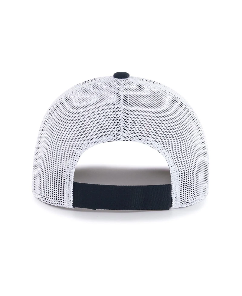 Big Boys '47 Brand Navy, White Dallas Cowboys Scramble Adjustable Trucker Hat