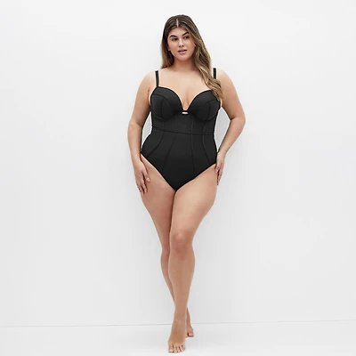 City Chic Plus Grenada Underwire 1 Piece