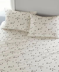 Woolrich Printed Flannel -Pc. Sheet Set