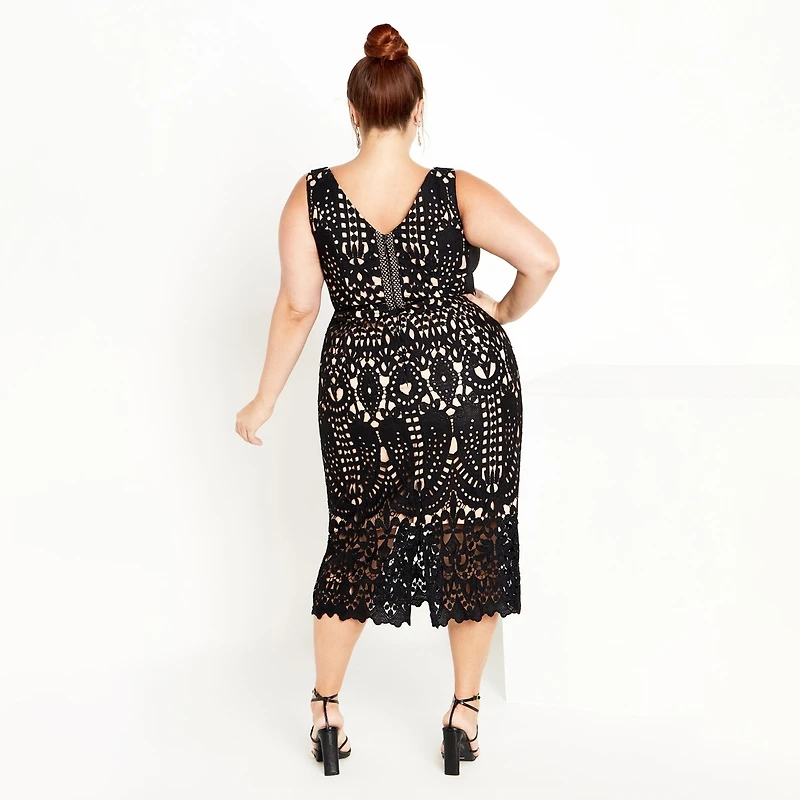 City Chic Plus All Class Dress