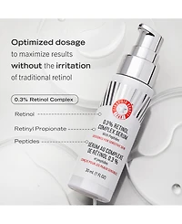 First Aid Beauty 0.3% Retinol Complex Serum With Peptides, 1 oz.
