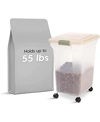Iris 67 Quart Airtight Pet Food Storage Container