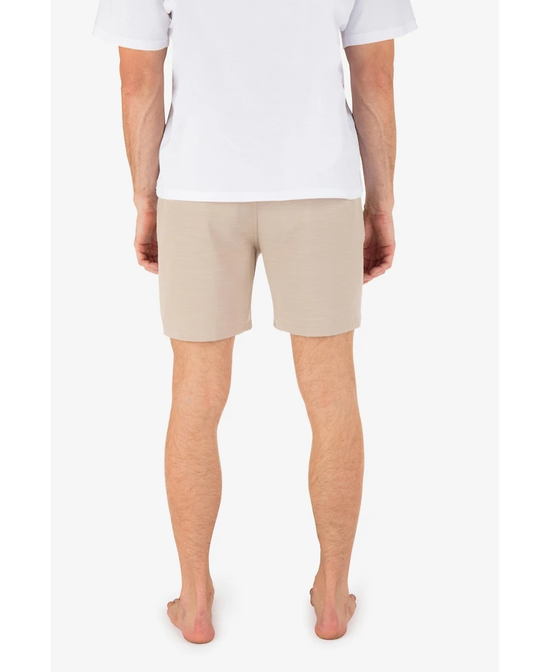 Hurley Men's Phantom Slub 3/4 Waistband 18" Stretch Shorts