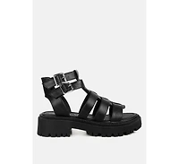 Womens Dewey Chunky Gladiator Sandals