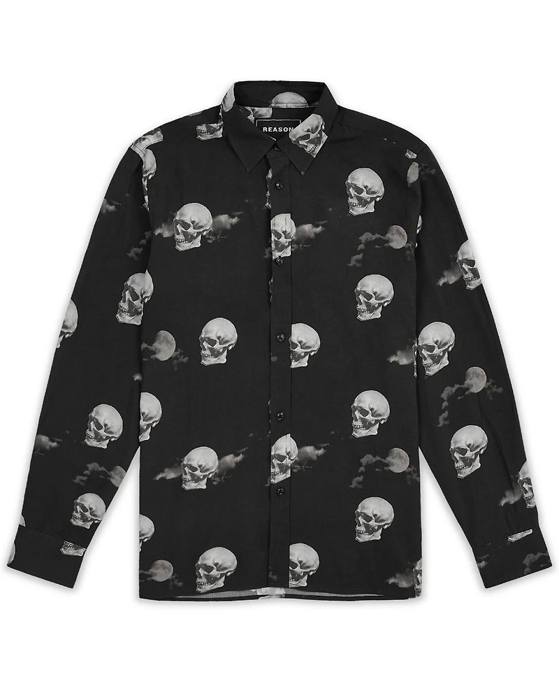 Reason Men's Nightvision Viscose Woven Shirt