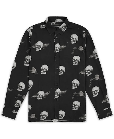 Reason Men's Nightvision Viscose Woven Shirt