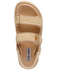 Steve Madden Women's Bigmona Platform Footbed Sandals