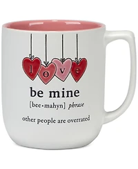 Certified International Valentine's Day Mugs, Set of 4