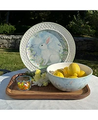 Certified International Easter Morning Round Platter