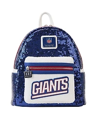 Men's and Women's Loungefly New York Giants Sequin Mini Backpack