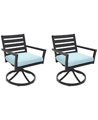 Astaire Outdoor -pc Swivel Chair Bundle Set
