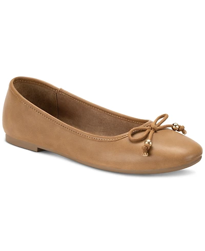 Style & Co Women's Monaee Bow Slip-On Ballet Flats, Created for Macy's