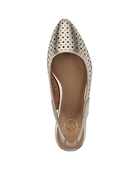 White Mountain Women's Boronic Block Heel Slingbacks