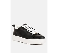 Women Rouxy Faux Leather Sneakers