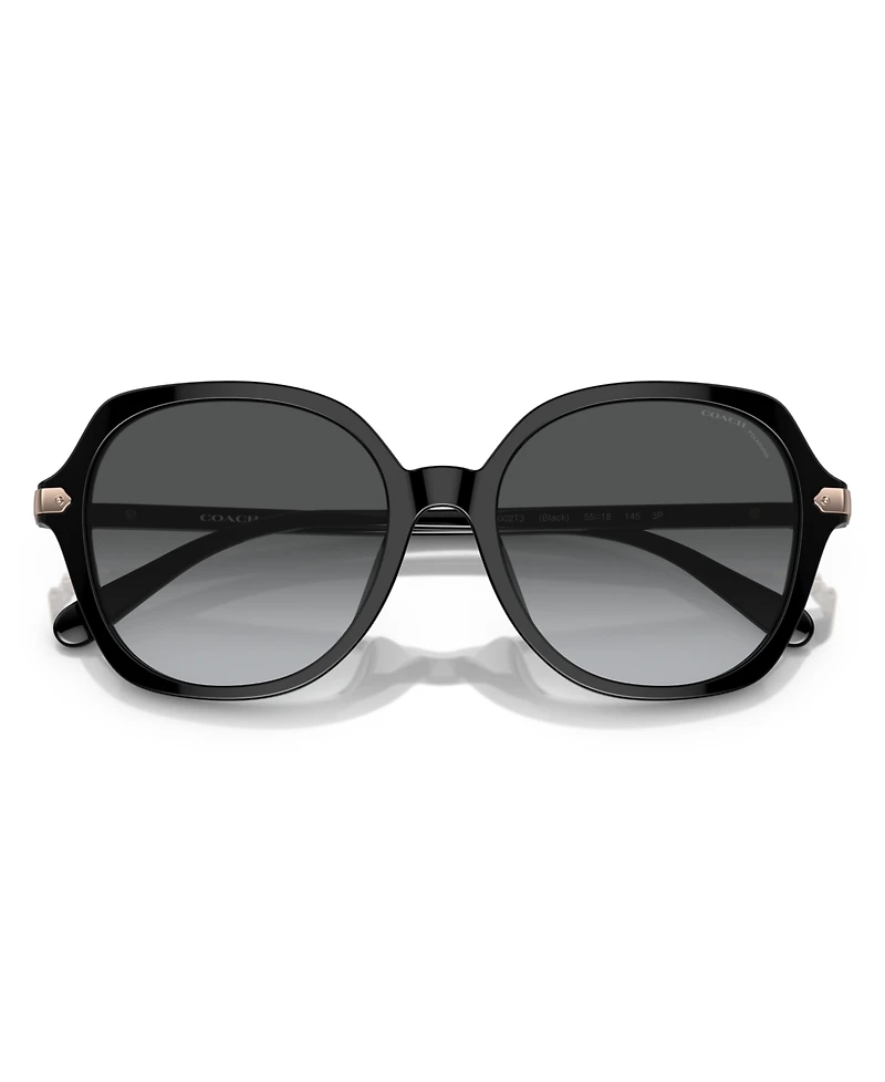 Coach Women's CL925 Polarized Sunglasses, Gradient HC8377U