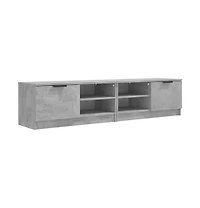 Tv Stands 2 pcs Concrete Gray 31.5"x13.8"x14.4" Engineered Wood