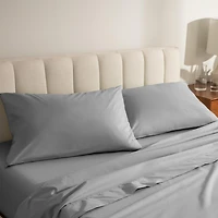 Bare Home Organic Cotton Percale Pillowcase Set King