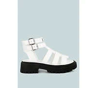 Womens Dewey Chunky Gladiator Sandals