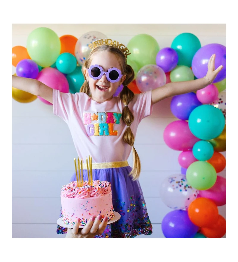 Child Girl's Gold Birthday Girl Headband