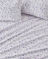 Premium Comforts Floral Printed Microfiber 4-Pc. Sheet Set