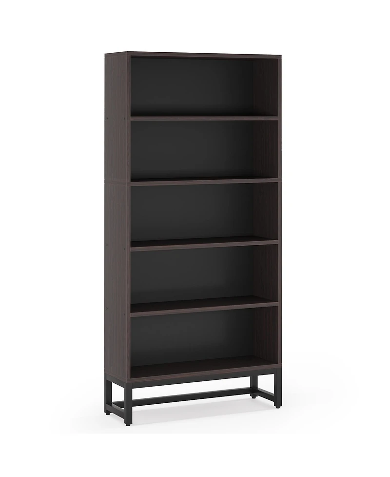 Tribesigns Tall Bookcase and Bookshelf, 70.8" Large Bookcases Organizer with 5-Tier Storage Shelves for Living Room, Bedroom, Office