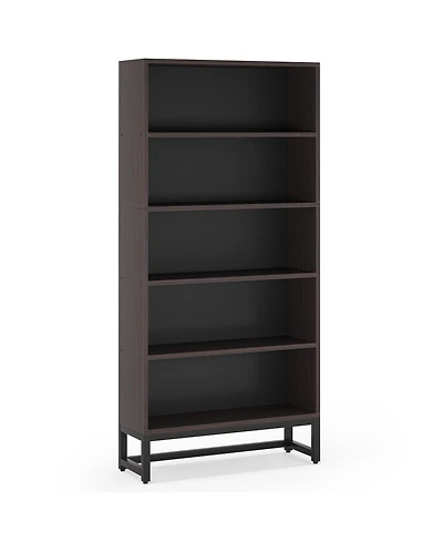 Tribesigns Tall Bookcase and Bookshelf, 70.8" Large Bookcases Organizer with 5-Tier Storage Shelves for Living Room, Bedroom, Office