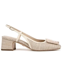 Sam Edelman Women's Tracie Buckled Slingback Block-Heel Pumps