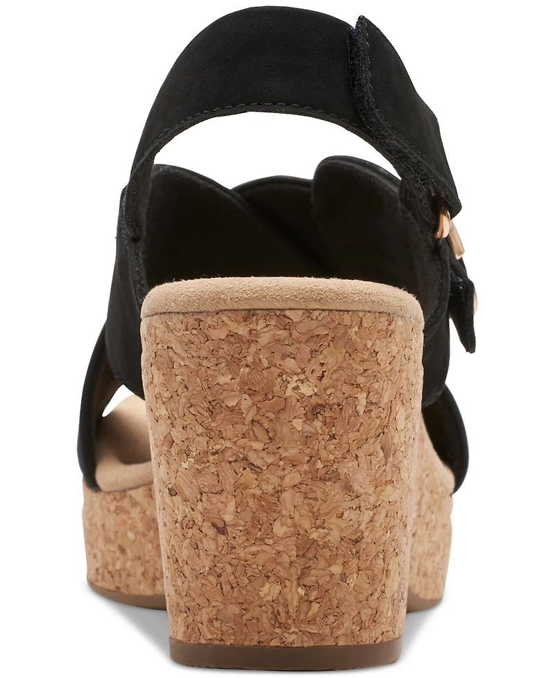 Clarks Women's Giselle Dove Wedge Sandals