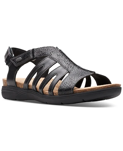 Clarks Women's April Belle Strappy Slingback Sandals