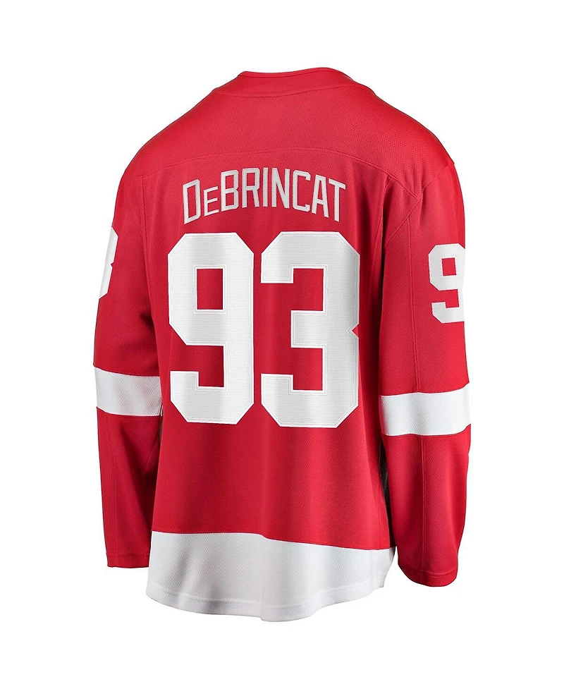 Men's Fanatics Alex DeBrincat Red Detroit Wings Home Premier Breakaway Player Jersey