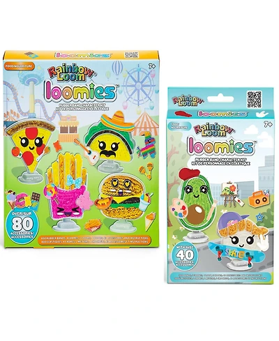 Rainbow Loom Loomies Food Figurines Band Kits
