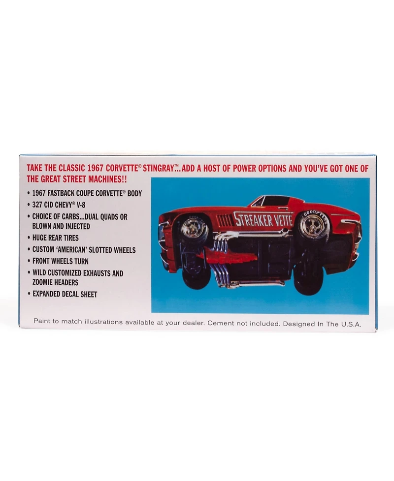 Round 2 1967 Chevy Corvette Stingray Streaker Vette Model Kit