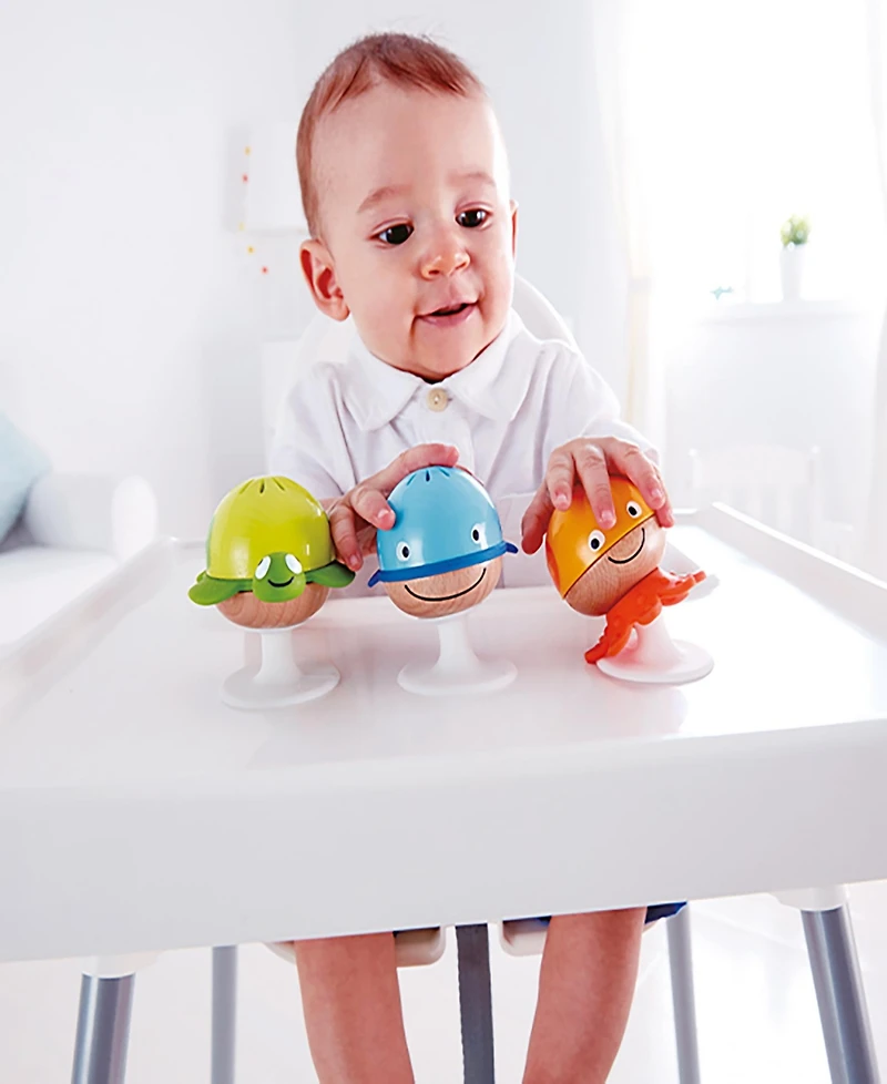 Hape Stay-Put Rattle Set