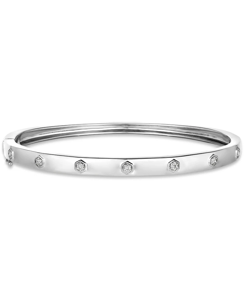 Le Vian Anywear Everywear Nude Diamond Bangle Bracelet (1/5 ct. t.w.) 14k Gold (Also Available Rose or White Gold)