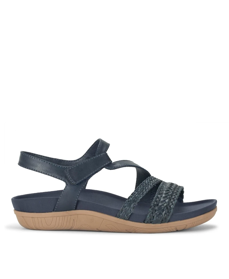 Baretraps Women's Jalen Asymmetrical Flat Sandals