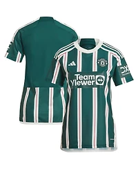 Women's adidas Green Manchester United 2023/24 Away Replica Jersey
