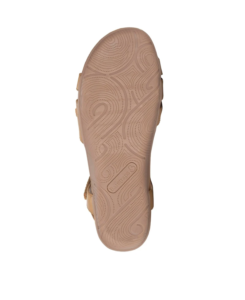 Baretraps Women's Jaxen Asymmetrical Flat Sandals