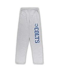 Men's Concepts Sport Royal, Heather Gray Indianapolis Colts Big and Tall T-shirt Pants Sleep Set