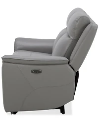 Addyson 64" 2-Pc. Leather Sofa with 2 Zero Gravity Recliners Power Headrests, Created for Macy's