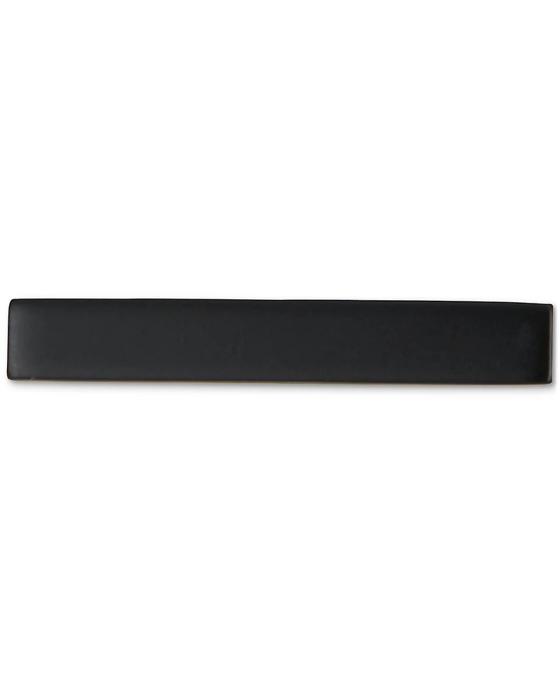 ConStruct Men's Solid Black 1.5" Tie Bar