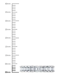 Diamond Emerald-Cut Eternity Band (3 ct. t.w.) 14k Gold (Also Platinum)