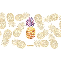 Tervis Pineapple Delight Collection Made in Usa Double Walled Insulated Tumbler Travel Cup Keeps Drinks Cold & Hot, 16oz - 4pk, Assorted