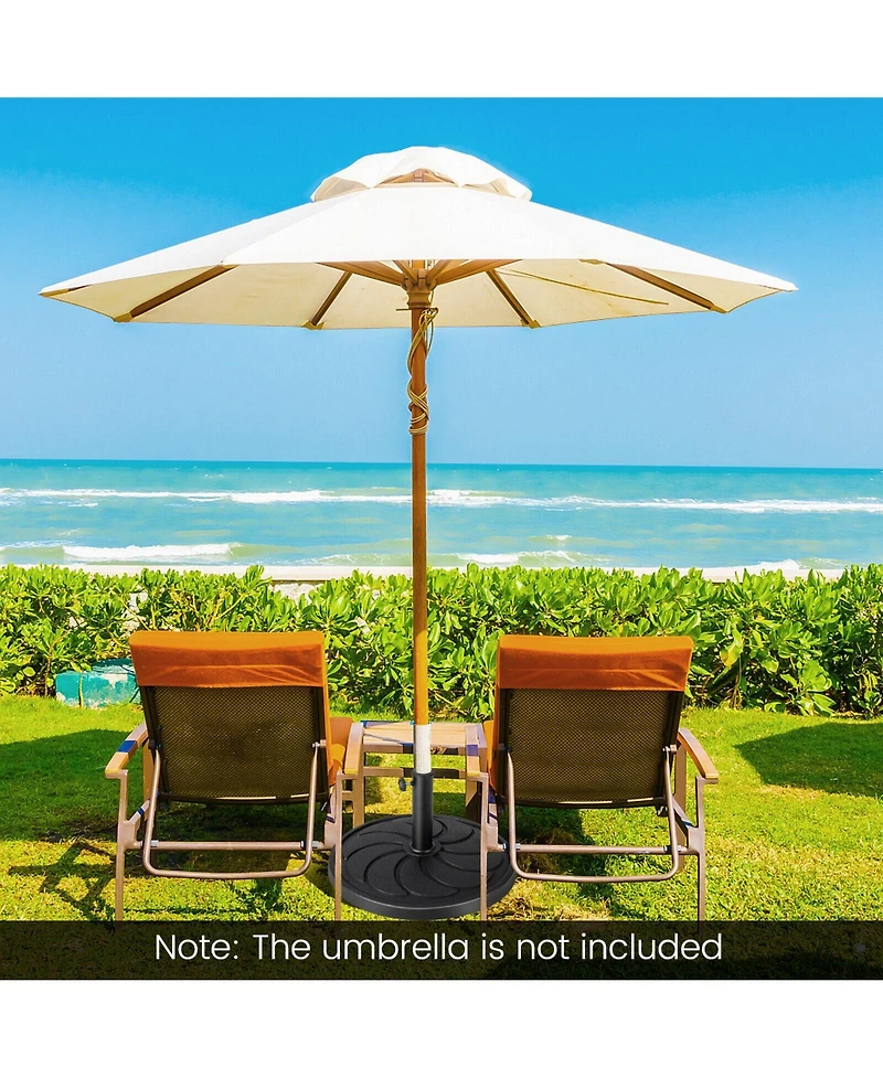 21.5Inch Round Outdoor Umbrella Base