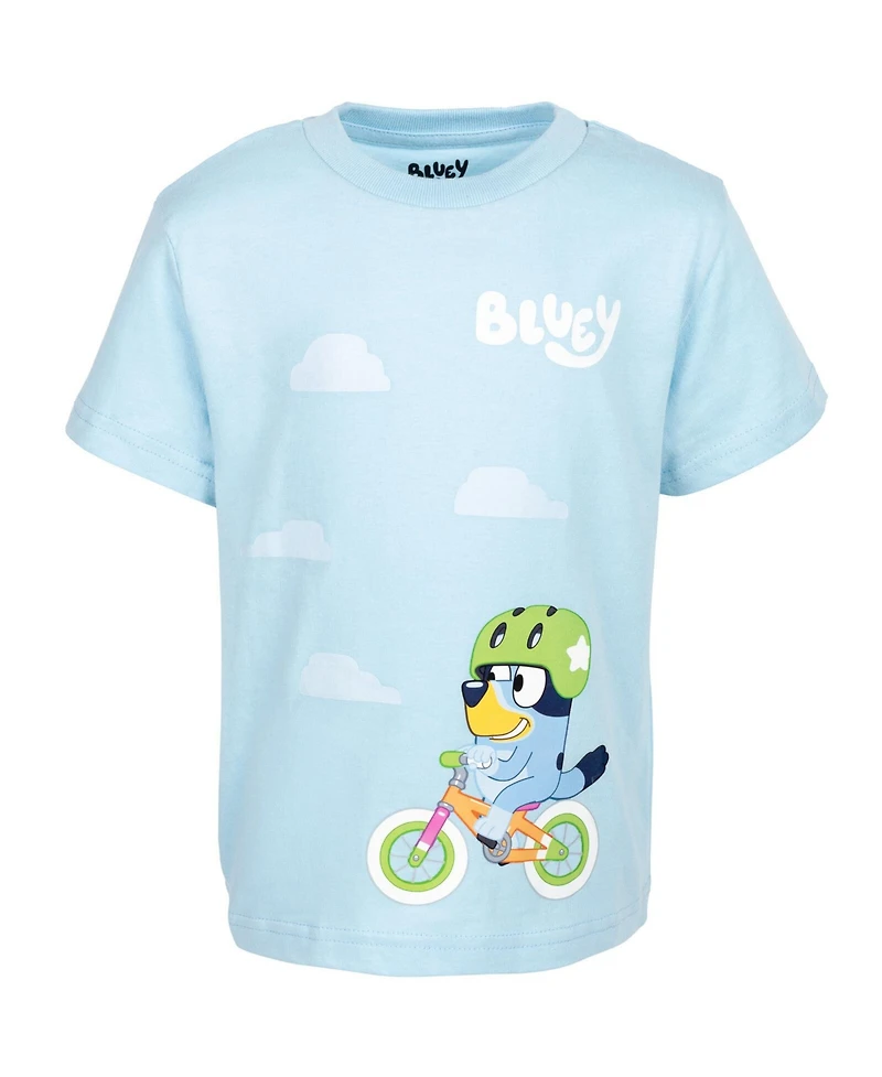 Bluey Little Boys 2 Pack T-Shirts