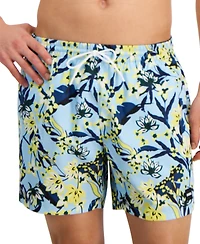 Boss by Hugo Boss Men's Piranha Graphic 5.3" Swim Trunks, Created for Macy's