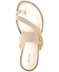 Michael Kors Mmk Vera Slip-On Toe-Ring Slide Sandals