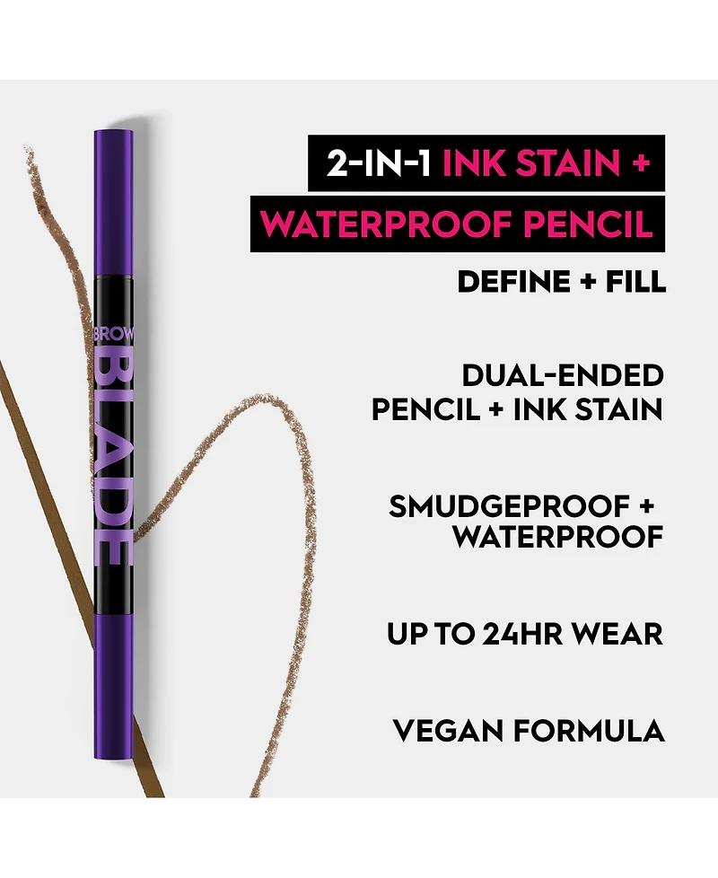 Urban Decay Brow Blade Ink Stain + Waterproof Eyebrow Pencil